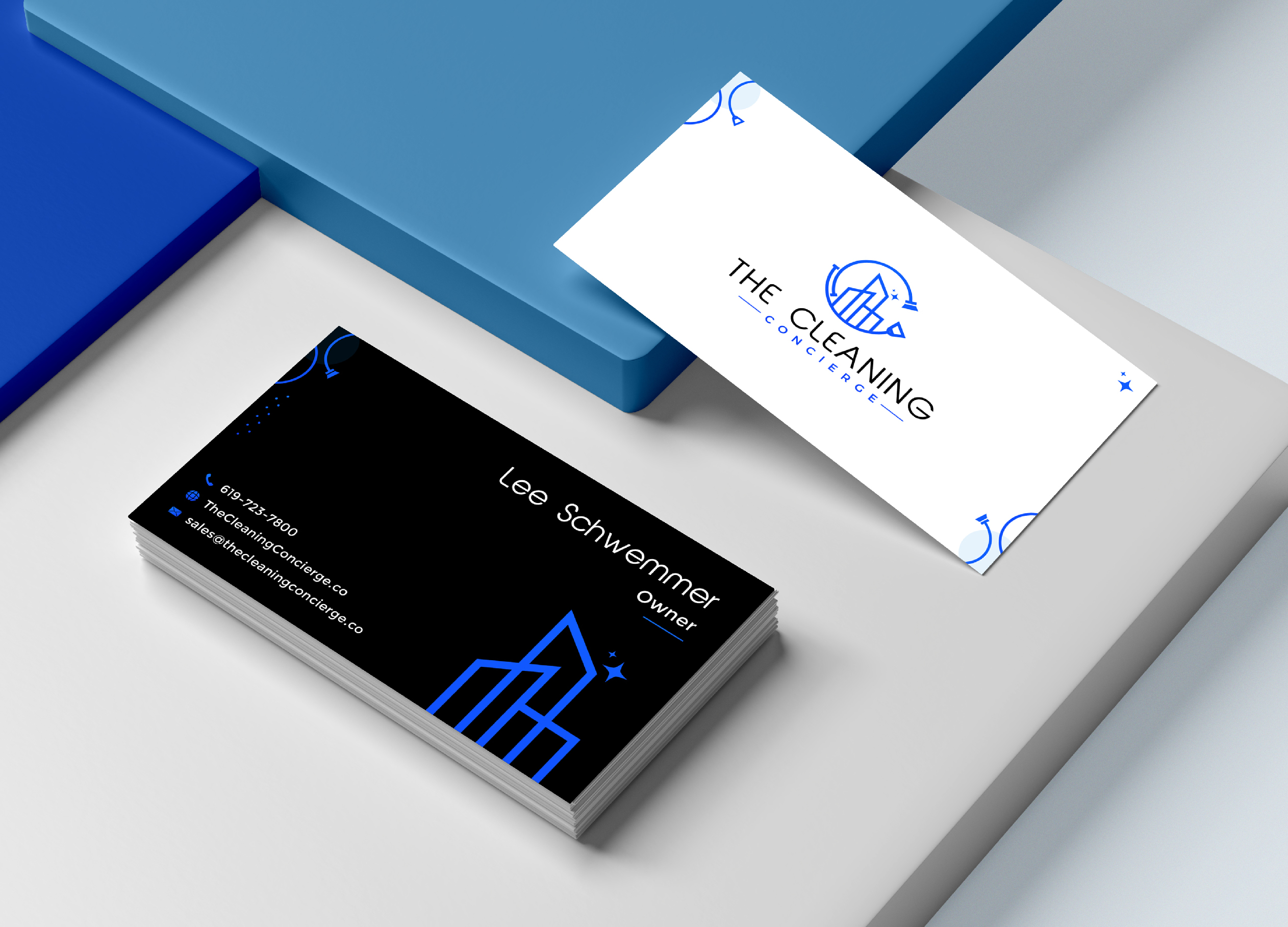 The Cleaning Concierge Business Card